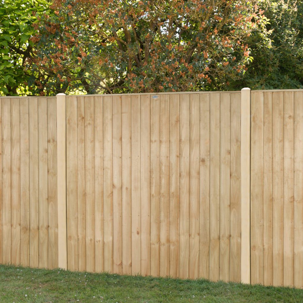 Forest Garden 6ft x 6ft Pressure Treated Closeboard Fence Panel – Pack of 3 5013053167816 2